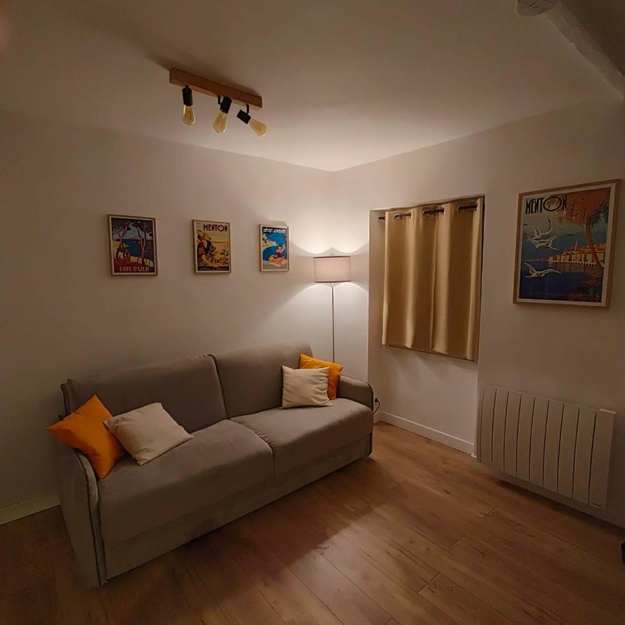 Joli Studio Dans Le Coeur De Menton Buitenkant foto