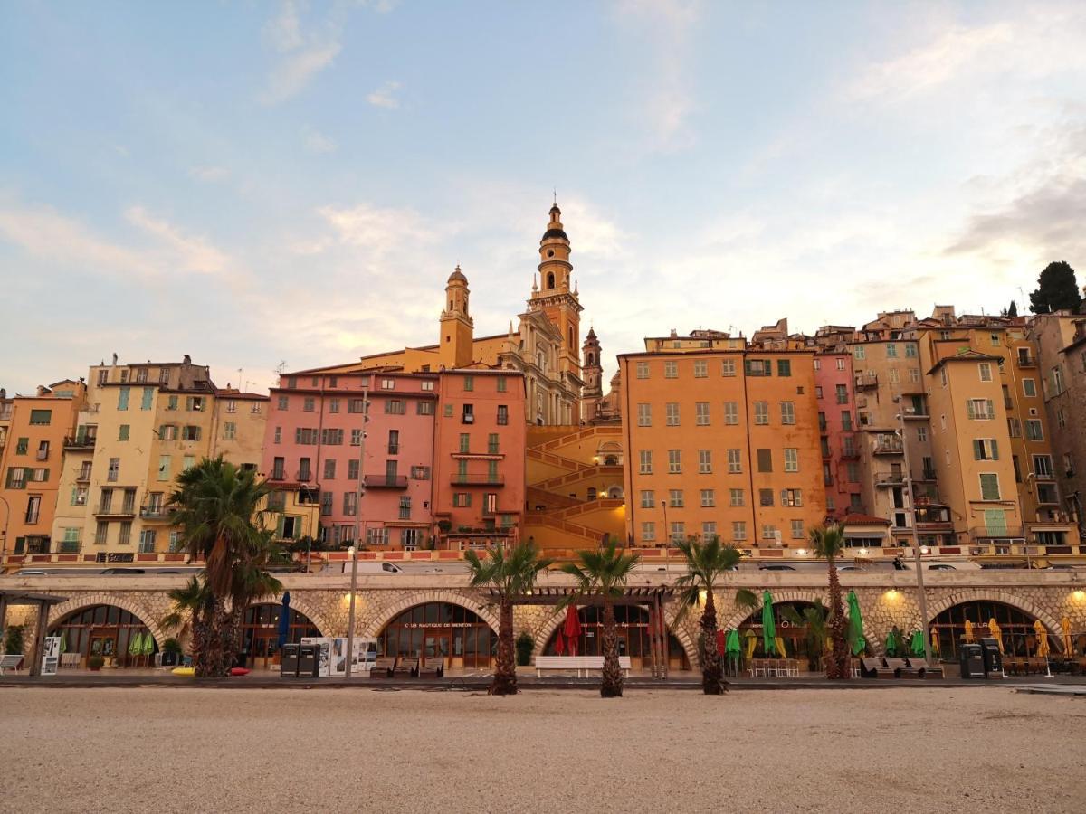 Joli Studio Dans Le Coeur De Menton Buitenkant foto